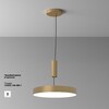 Миниатюра фото потолочный светодиодный светильник maytoni zon c032cl-45w4k-rd-mg | 220svet.ru